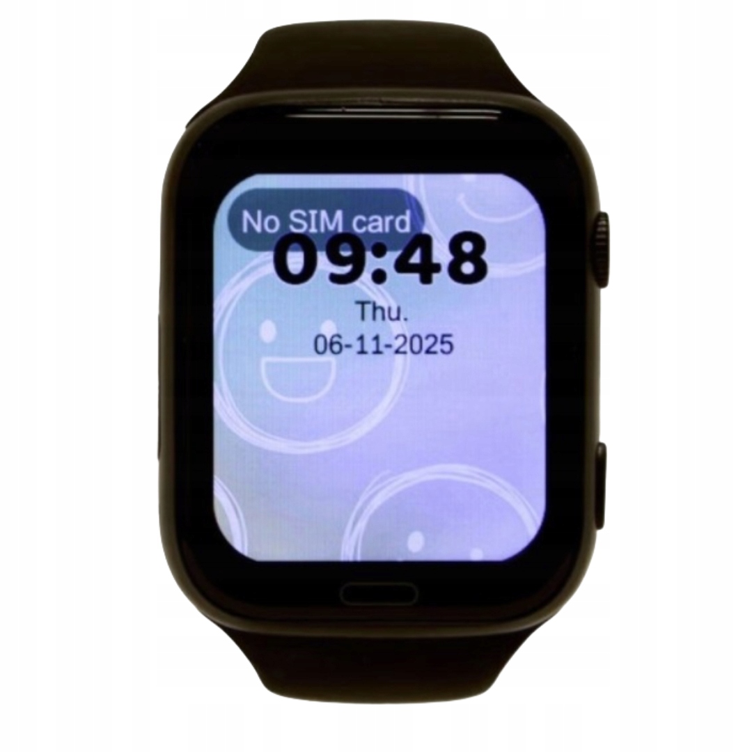 Dětské hodinky s Gps Silvergear Černé s funkcí zvonění