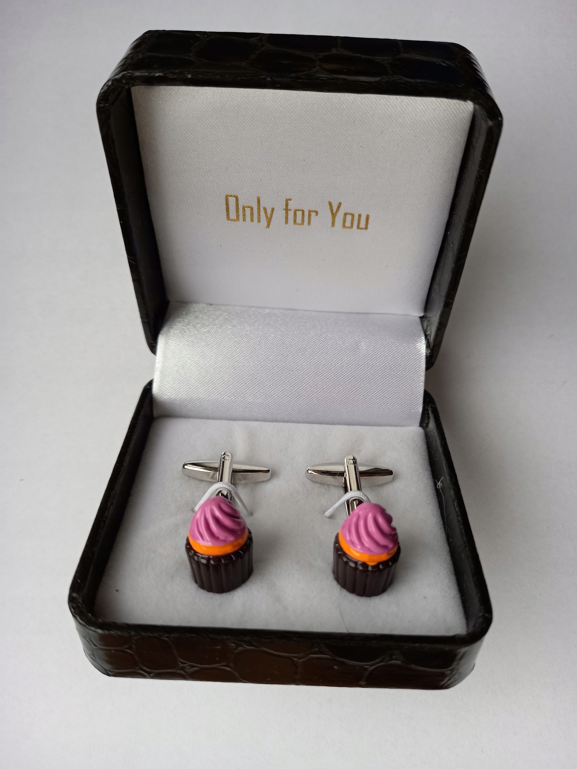 Manžetové knoflíčky na košilích Bábovka Cookie