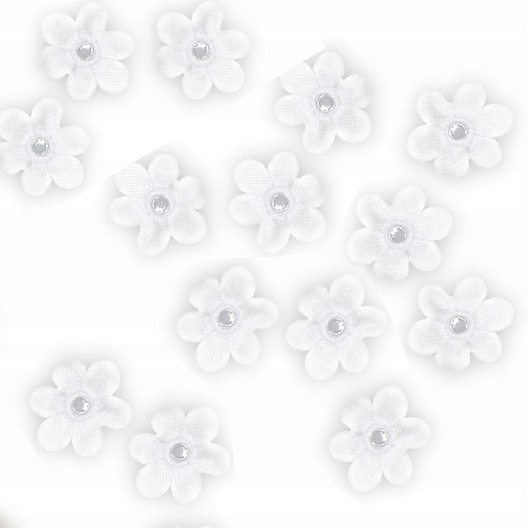 KRABIKI ŻABKI DO WŁOSÓW NA KOMUNIE KWIATEK Białe Rodzaj ozdoba do włosów