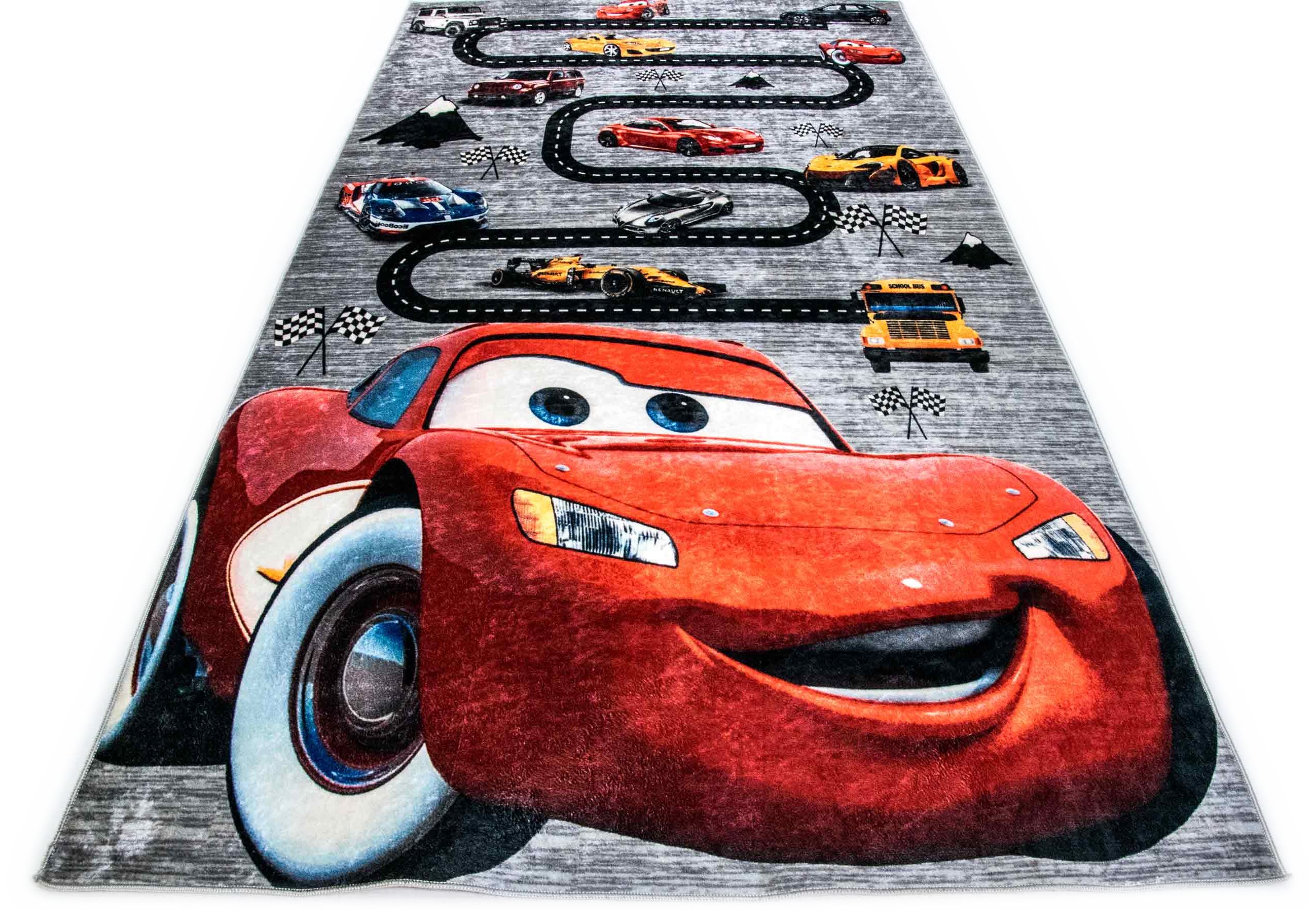 

Dywan Antypoślizgowy Tor Formuła Cars Auta 60x100