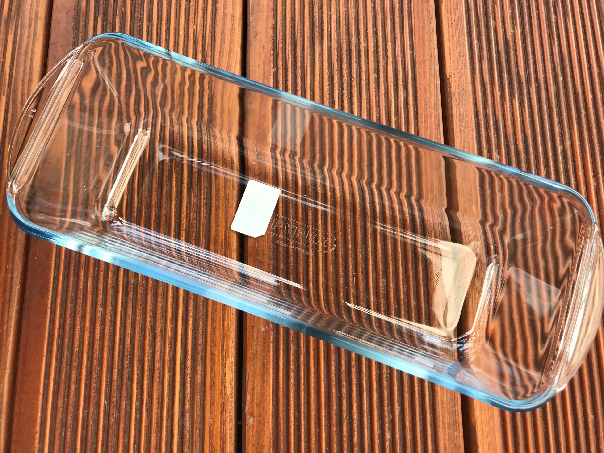 KEKSÓWKA PYREX FORMA SZKLANA WĄSKA CHLEBA NACZYNIE ŻAROODPORNE OLDMAN 30cm Marka Pyrex