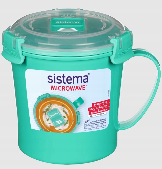 

Sistema pojemnik Soup Mug 656 ml Microwave Turkus