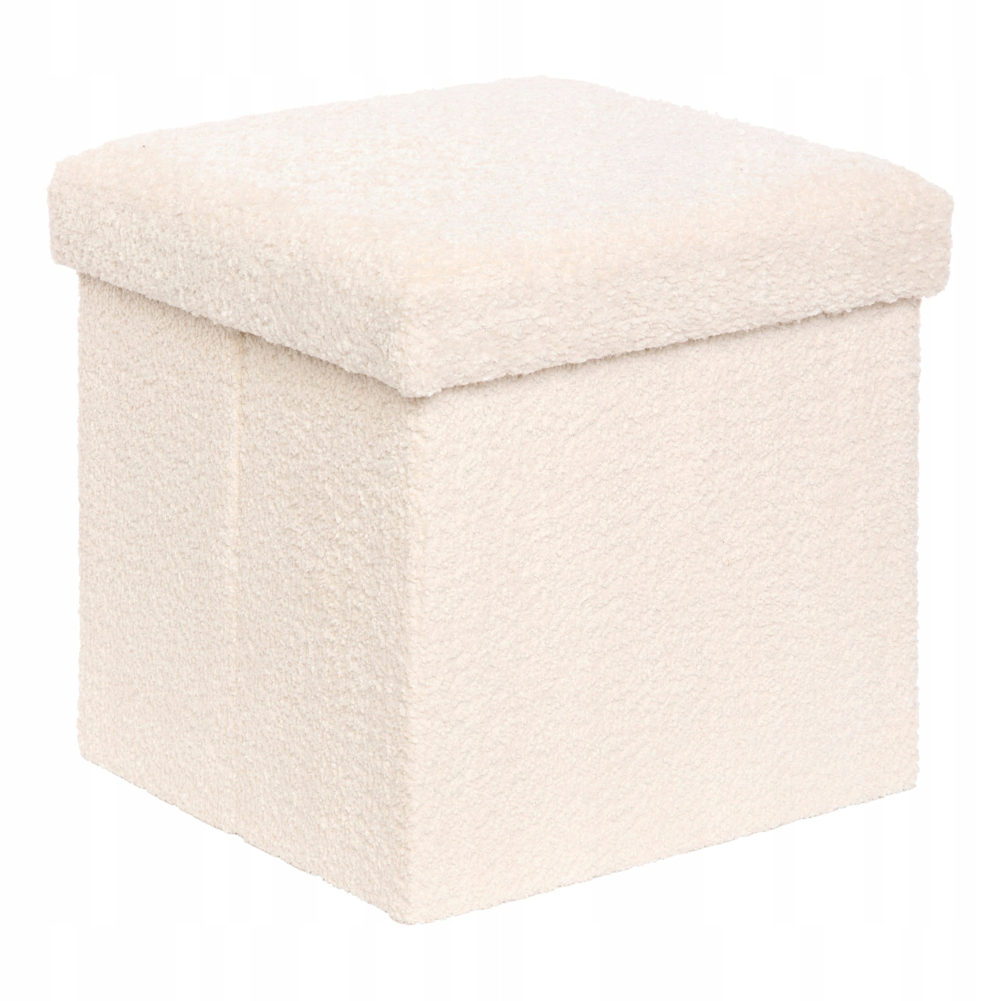 Taburet 38x38x38 CM Mdf Do Předsíně Bílá S Úložným Prostorem