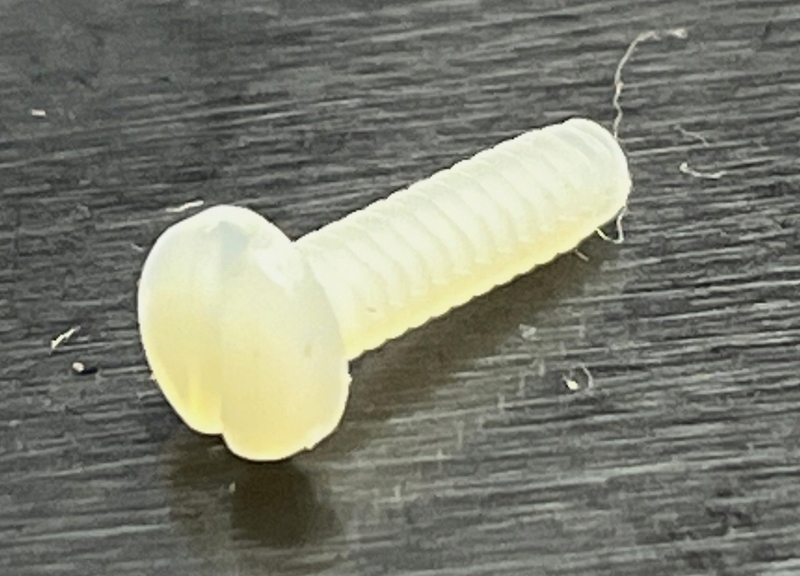 

Śruba plastikowa 4-40 x 10mm 10szt