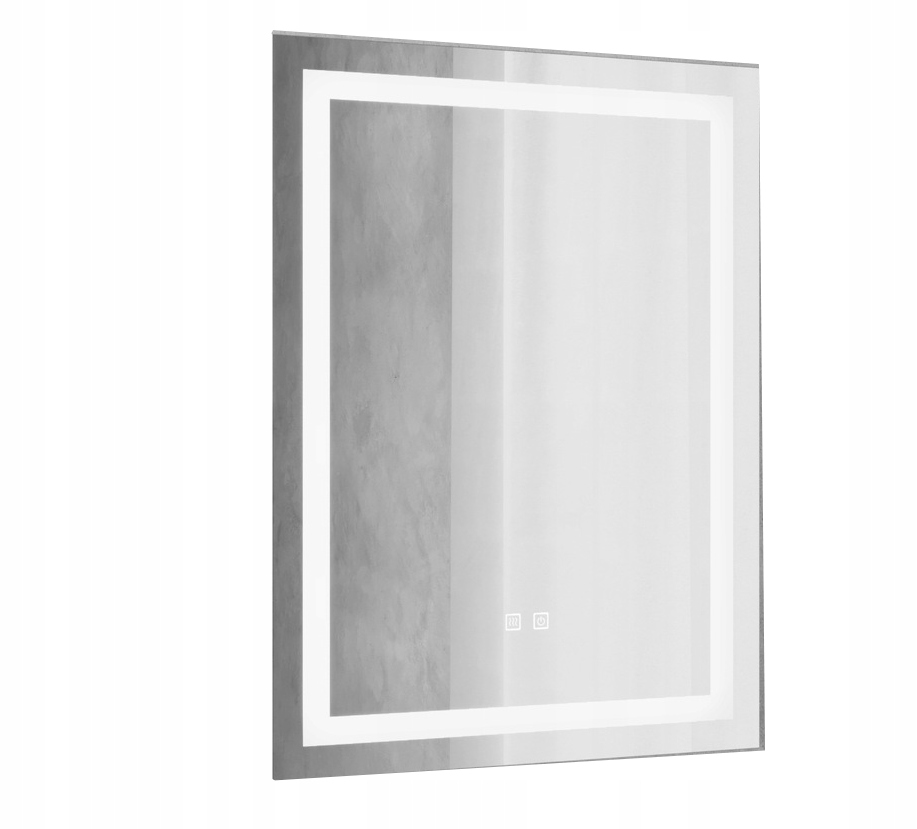 Obdĺžnikové podsvietené zrkadlo Vela energeticky úsporné Led 60x80