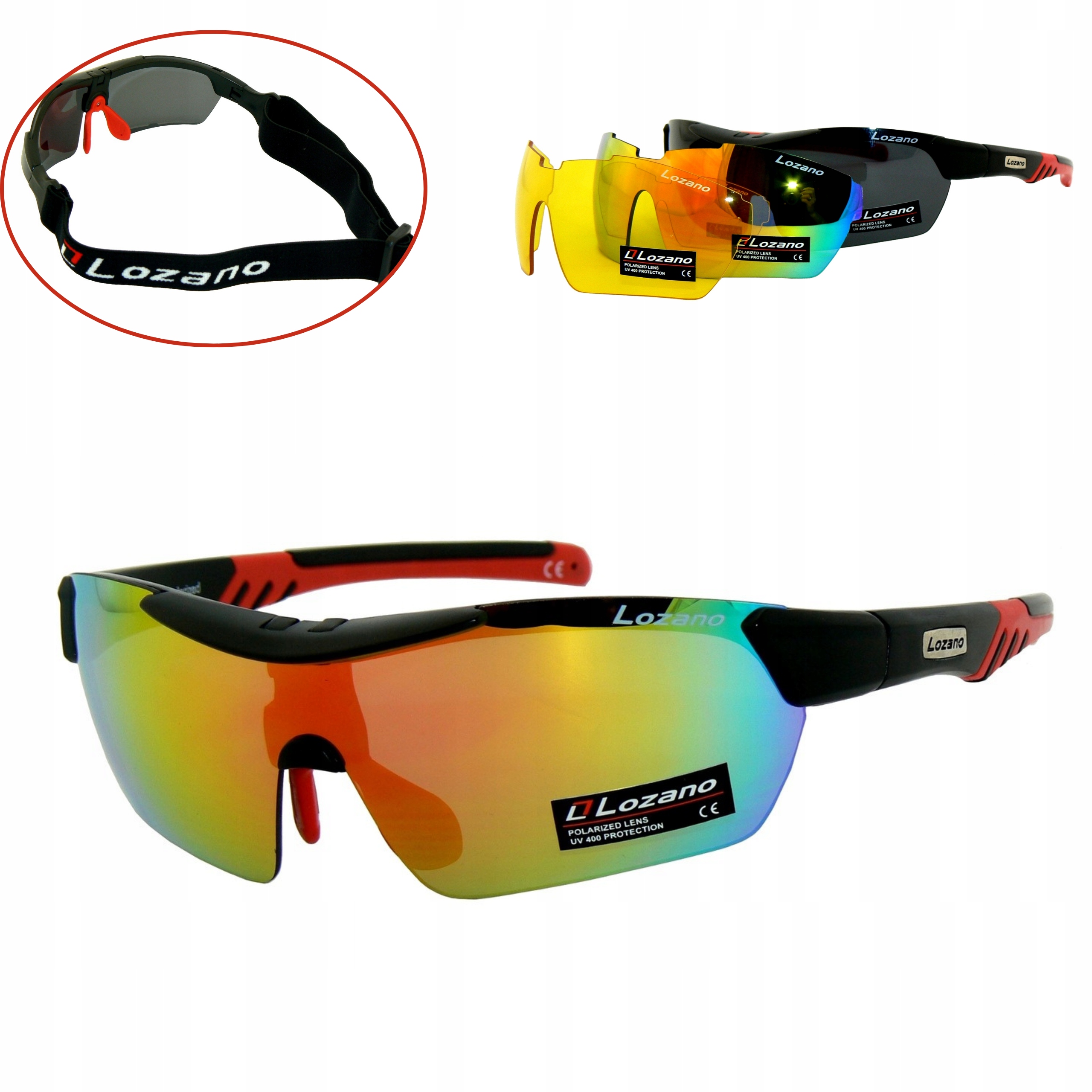 Lozano Polarizační Brýle UV400 Pro Snowboardové Lyže Do Hor Příslušenství