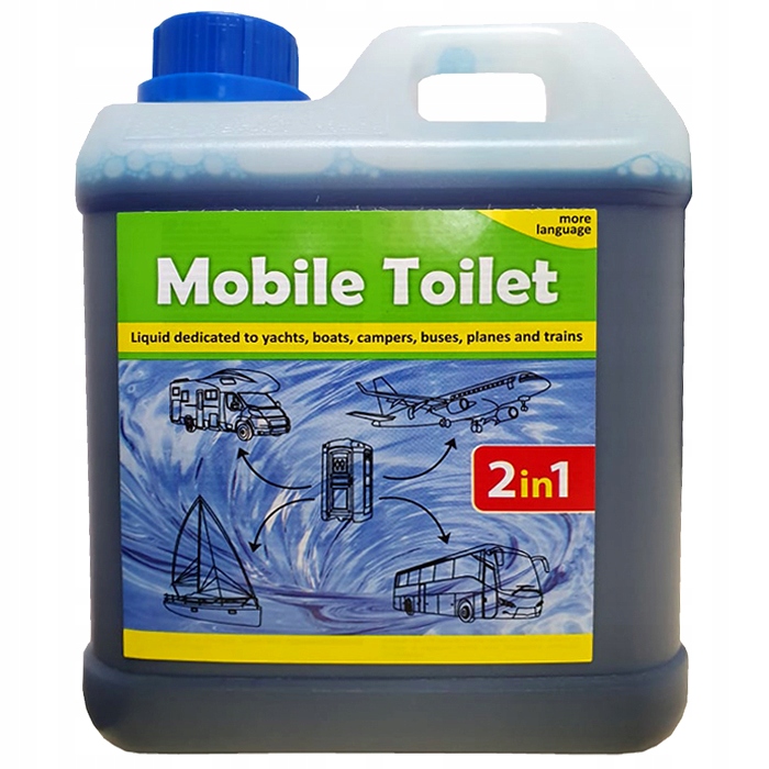 

Mobile Toilet płyn do toalet turystycznych 2L Blue