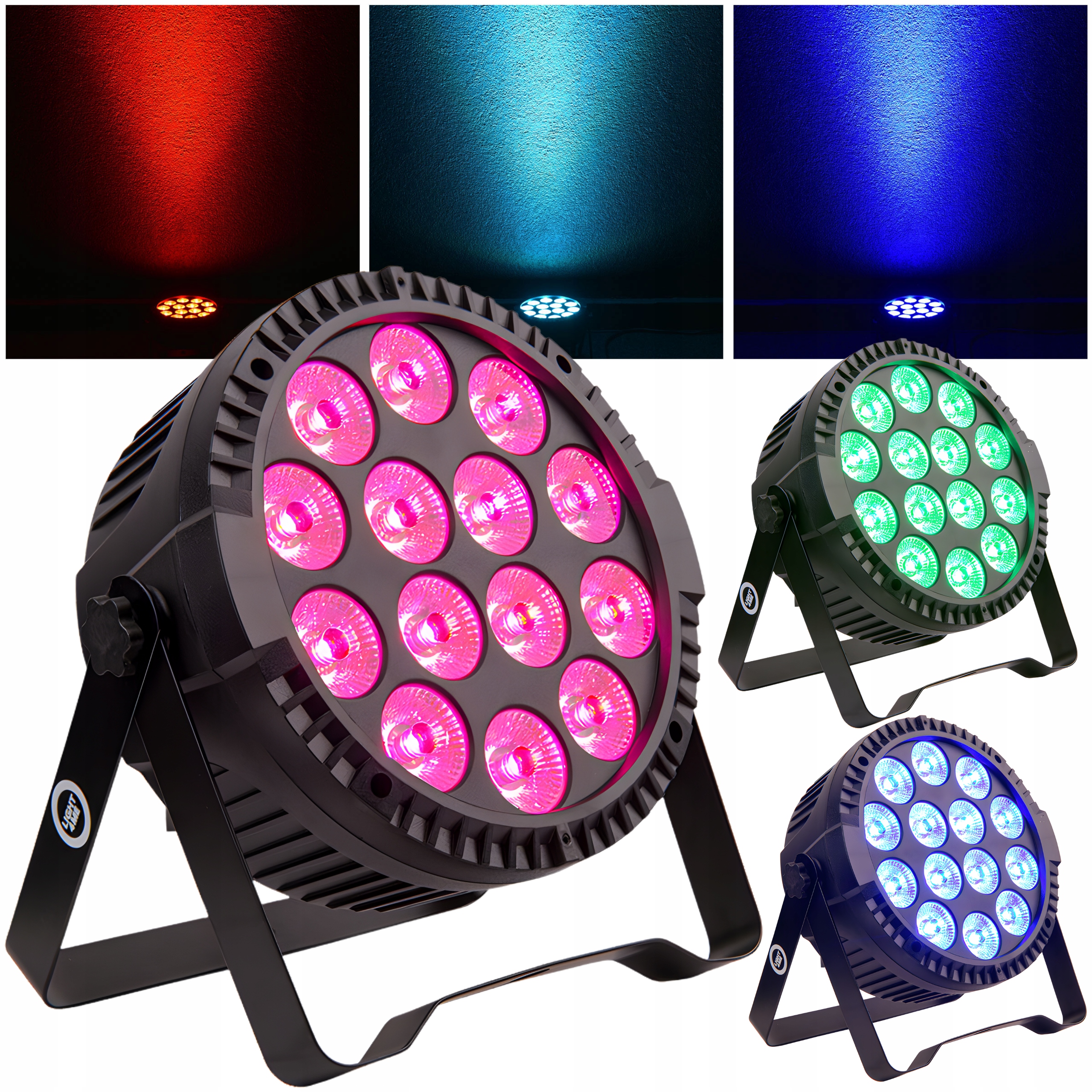 Reflektor Diskotékový Projektor Kolorofon Par Led Lampa Disco 14x10W Rgbw
