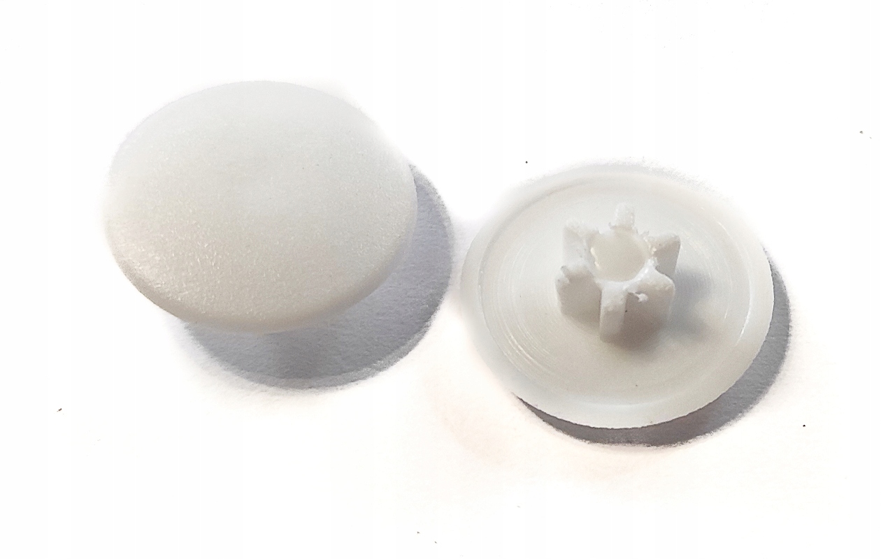 

Zaślepka na wkręt ościeżnicy TX30 100szt Biały