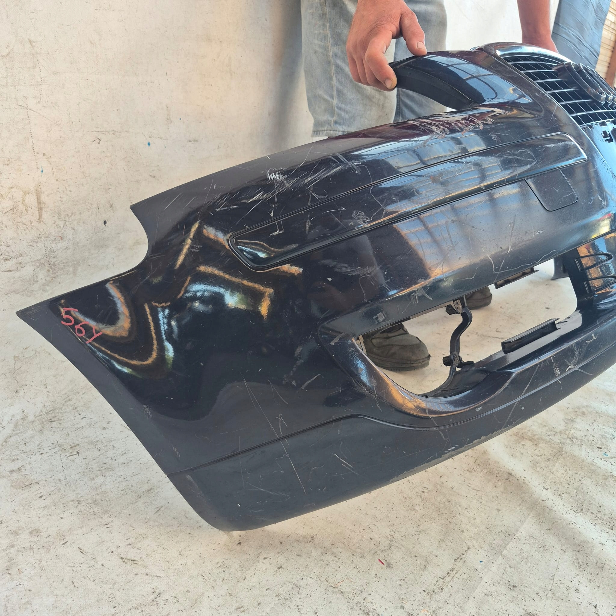 AUDI A3 8P LIFT 05-08 bumper front front grill grid 8P4807096RE