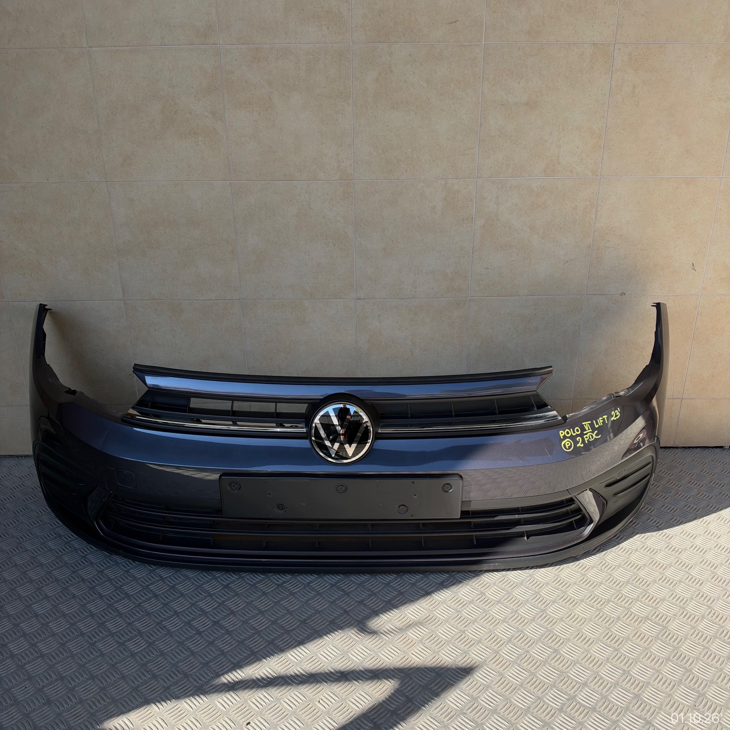 front bumper complete VOLKSWAGEN POLO VI 2G0 LIFT 2023 year 2 PDC