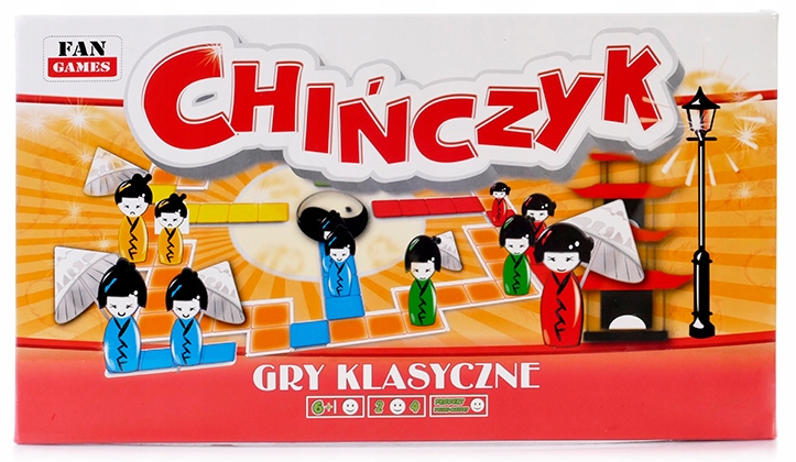 

Gra Planszowa Chińczyk Rodzinna Towarzyska