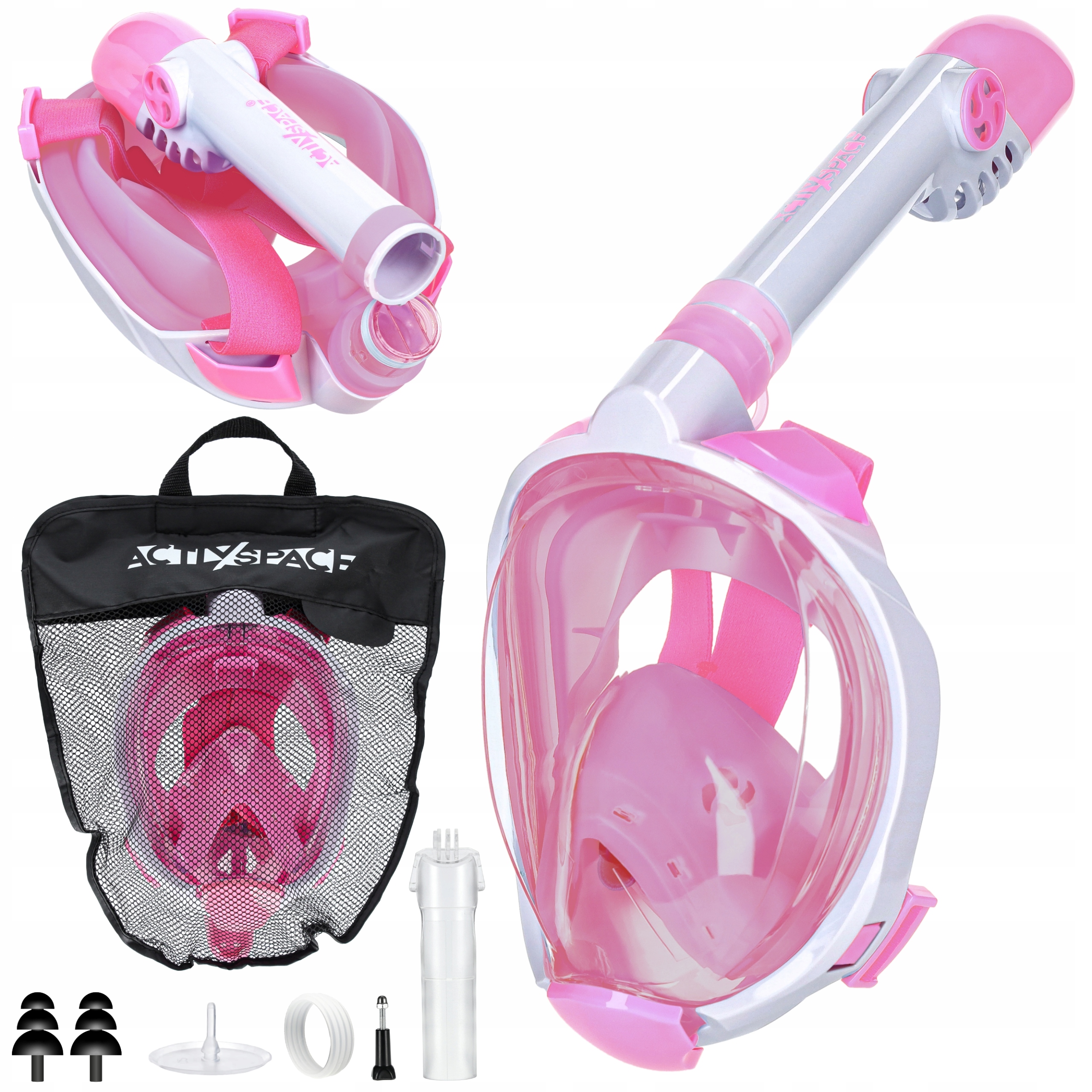 Potápěčské Brýle Celoobrazová Potápěčská Potápěčské Brýle Pro Děti Na Šnorchlování, Nezamlžuje Se, Profi