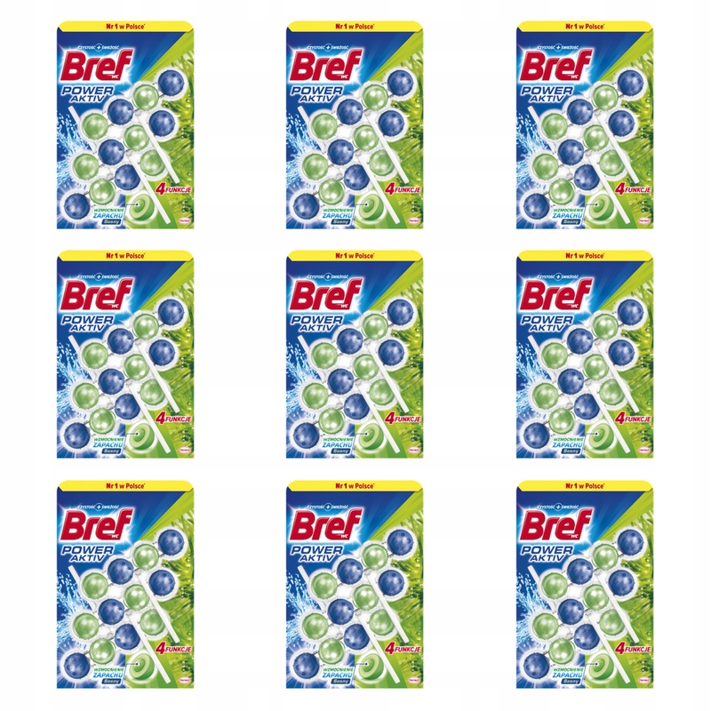 Bref Power Aktiv Pine 3x50g X9