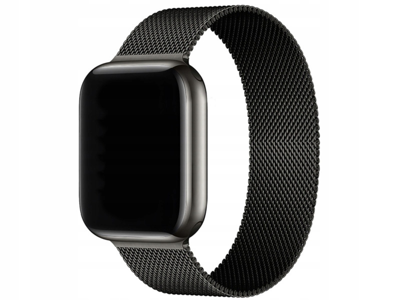 Pasek Luna do Apple Watch 3/4/5/6/7/8/SE (42/44/45mm) A00116 Czarny