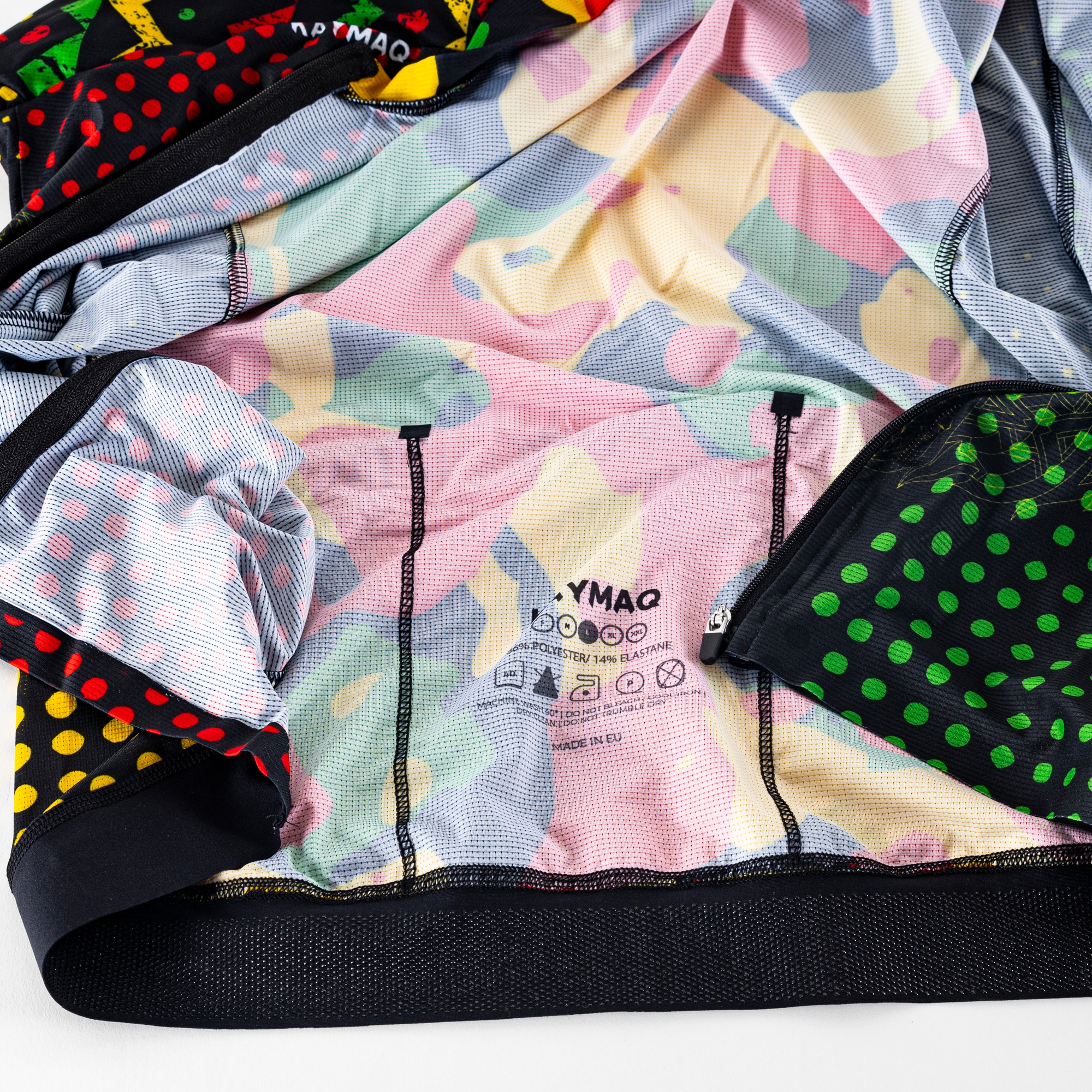 KAYMAQ M51 krój RACE męska koszulka rowerowa L Rodzaj Bez kaptura Rozpinane