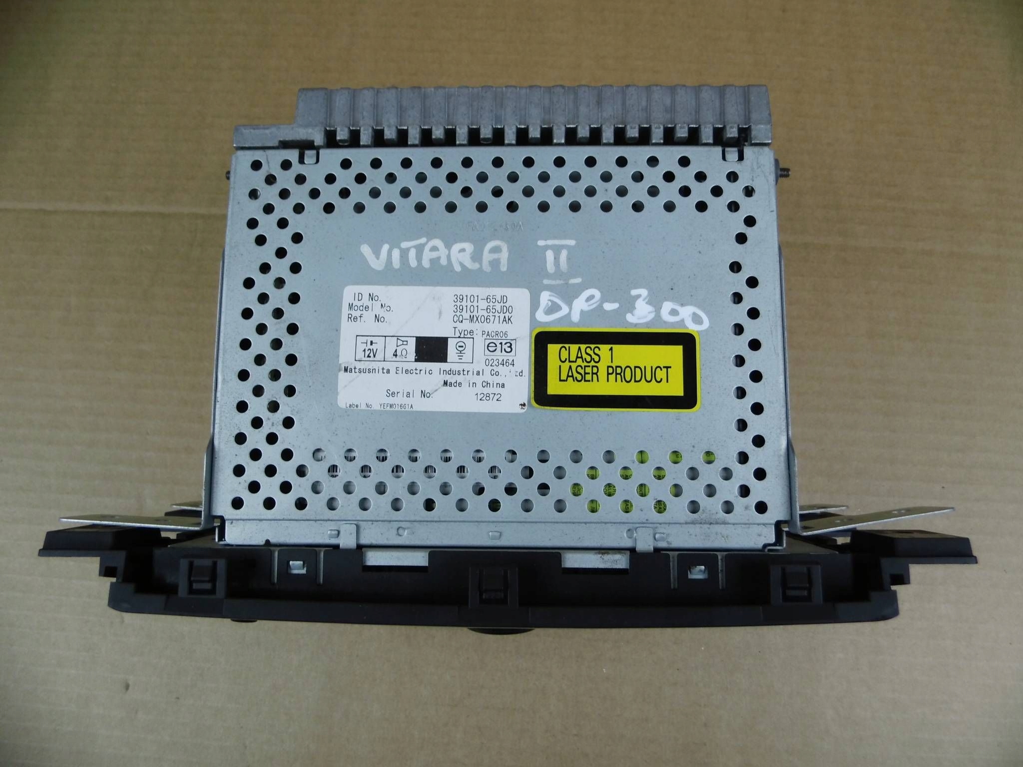 Suzuki Grand Vitara II radio MP3 CD 3910165JD