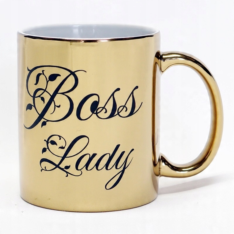 

Piękny błyszczący Złoty Kubek Lady Boss -> 01