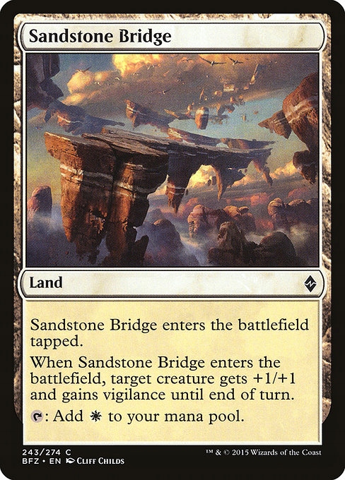 MtG: Sandstone Bridge (BFZ)