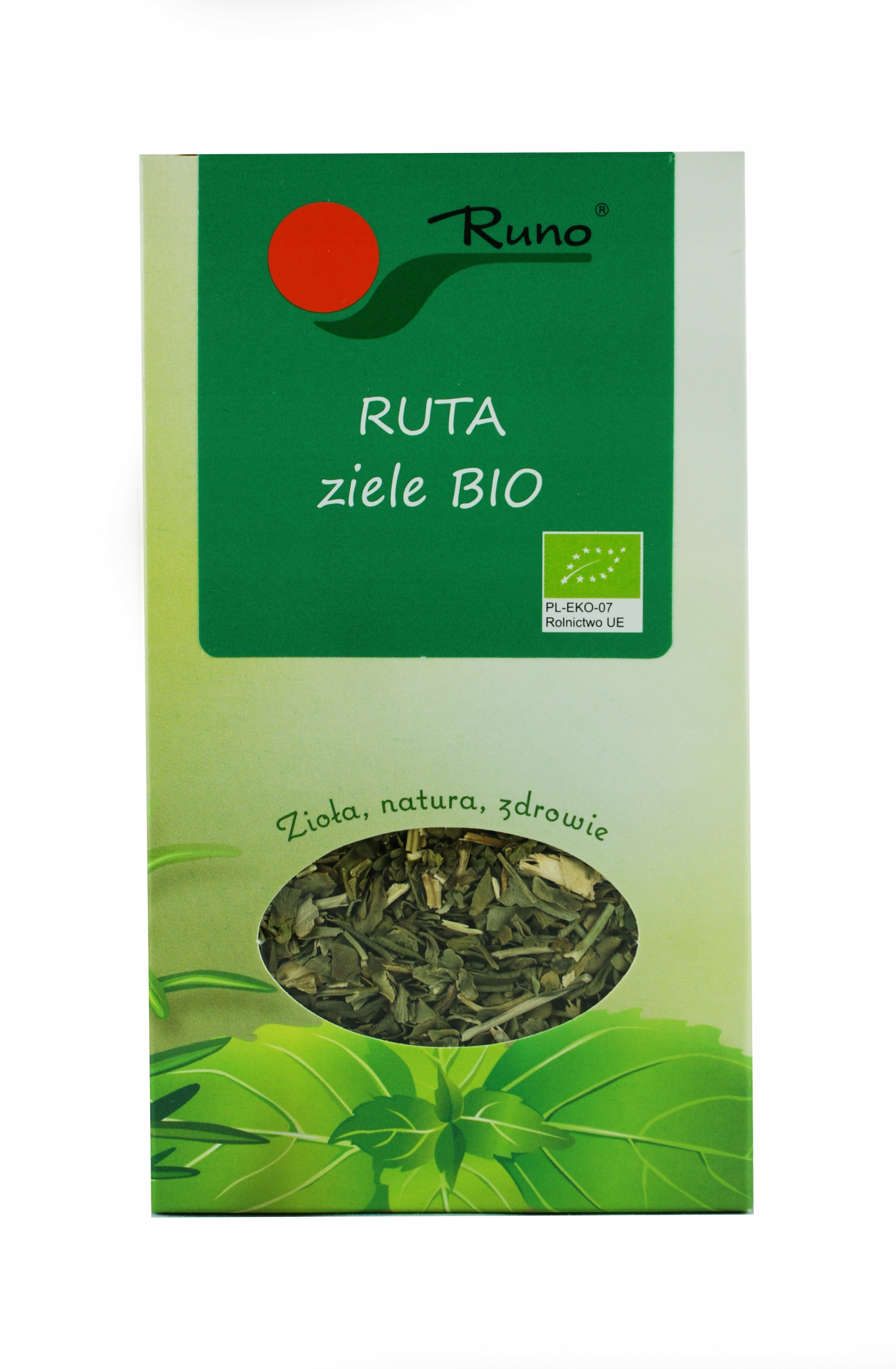 

Ruta ziele Bio Eko 50g Certyfikat ekologiczny Runo