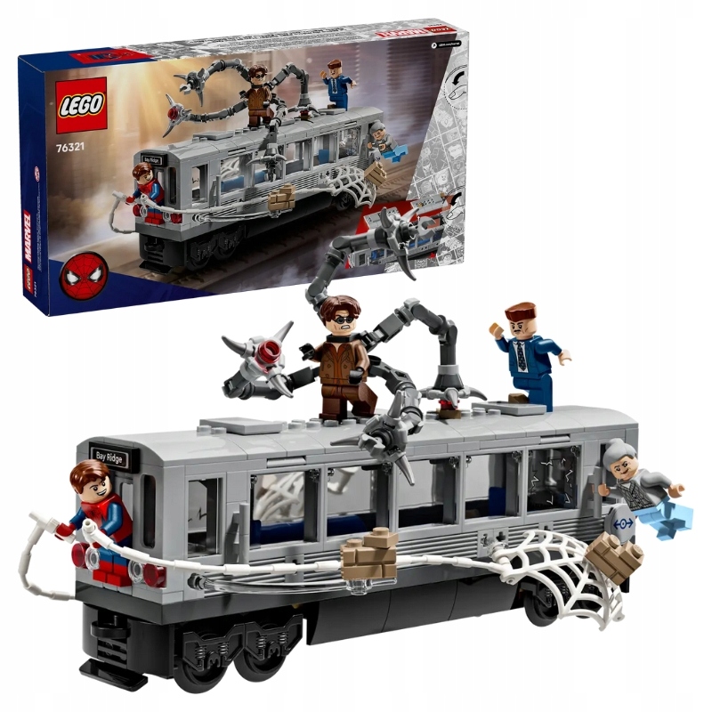 Lego Heroes Marvel Spider Man Versus Doc Ock Stavebnice Sada Kostek