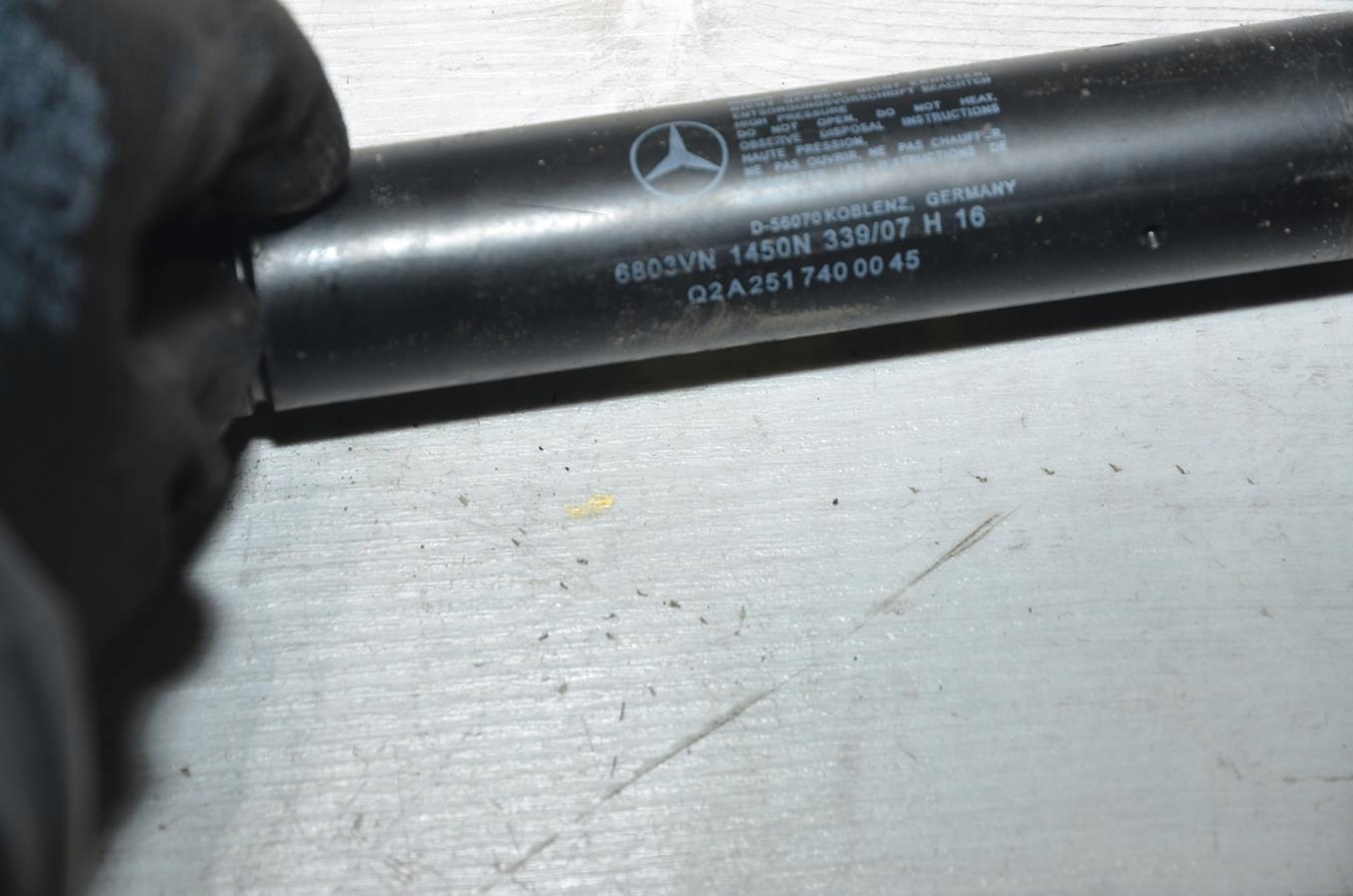 Dämpfer heckklappe heck Mercedes R-klasa W251