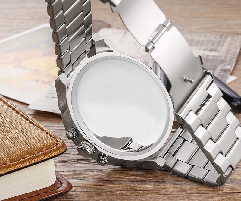 BRANSOLETA DO ZEGARKA DIESEL SREBRNA 26 MM Model DZ