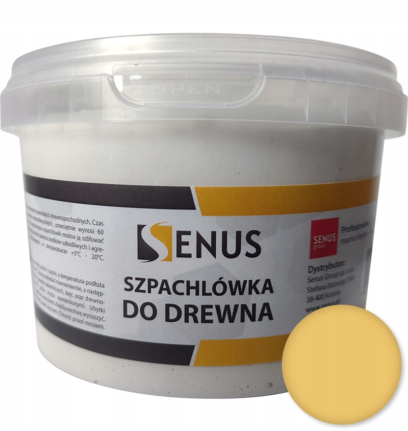 

Szpachlówka do drewna Senus 1kg Sosna Ciemna