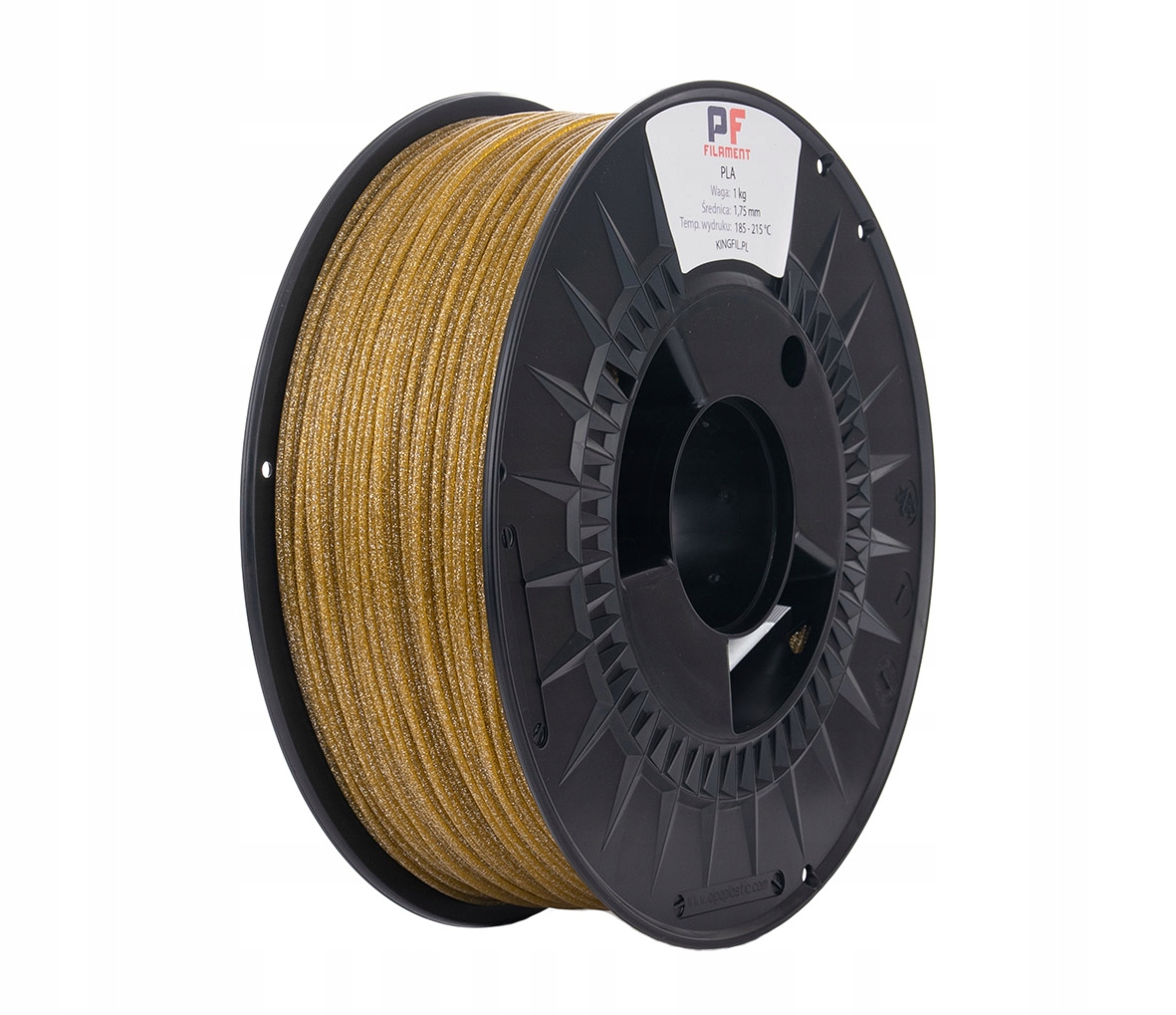 FILAMENT PF PLA Glitter 1,75mm 1kg Gold