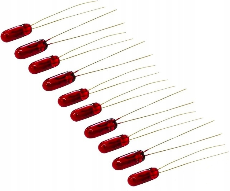 

Żarówka Czerwona Miniaturowa 3MM 12V 50mA T3