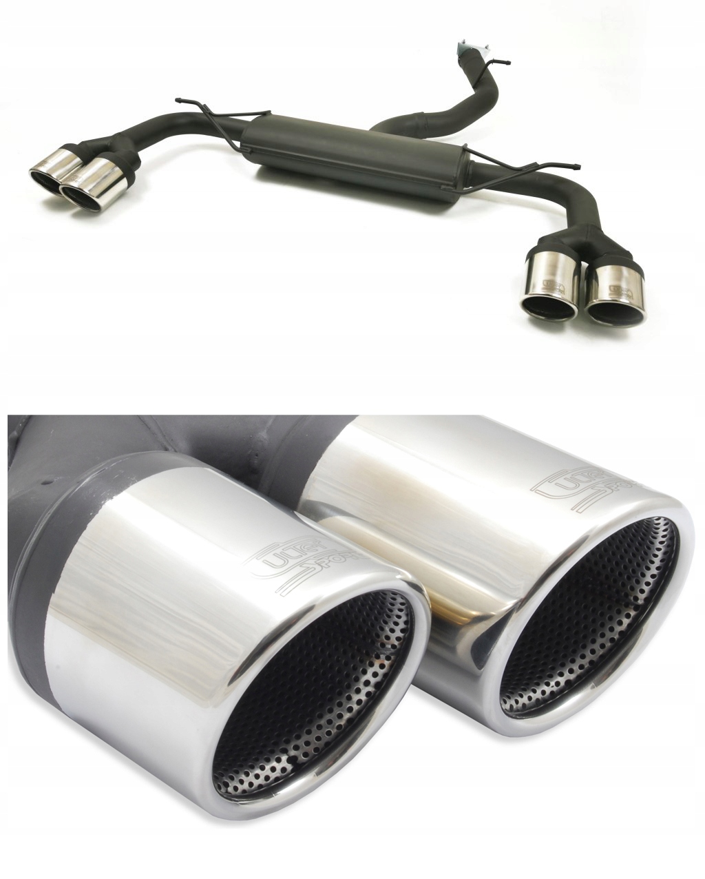 101-443/90RS (0) - Спортивний глушник AUDI S3 8V 2.0 TFSI SPORTBACK