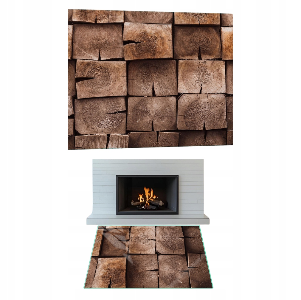 Sklo Pod Krb Tvrzené Sklo Podložka Rozměr 60x52 cm s Grafikou Bale