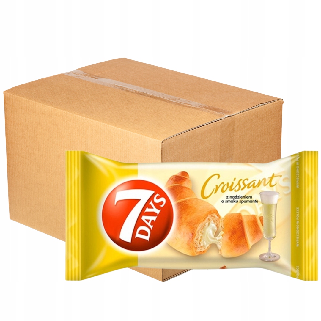 Levně 7 Days Croissant s náplní s příchutí supmante 60 g x 20 kusů