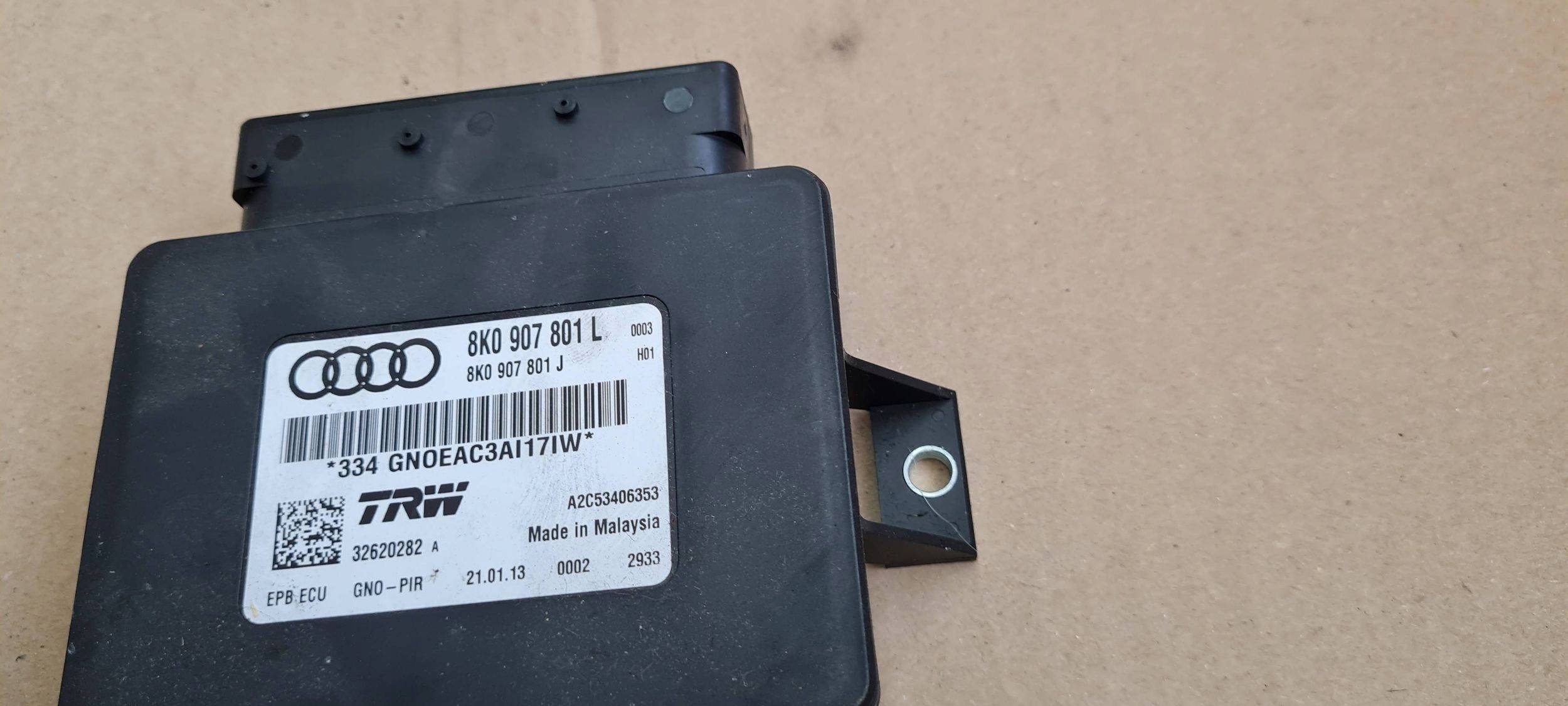 A5 8T LIFT module control unit electric brake 8K0907801L A4 B8 S4 Q5