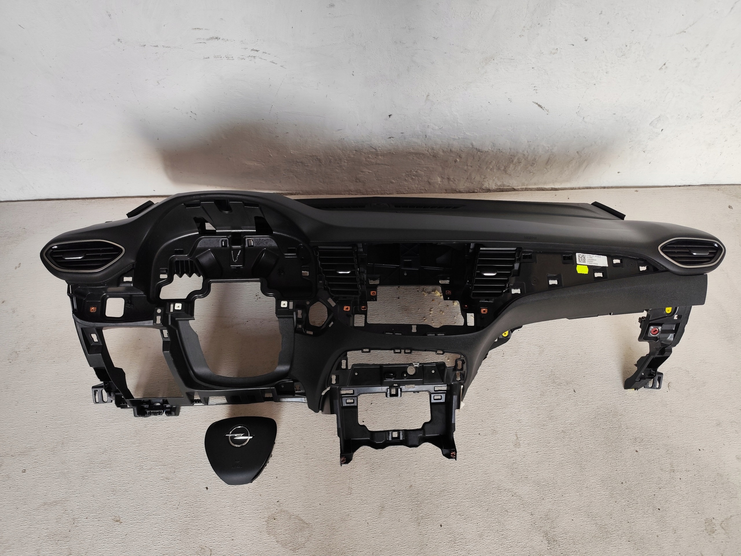 OPEL CROSSLAND X 2018 dashboard instrument panel console 2X airbag