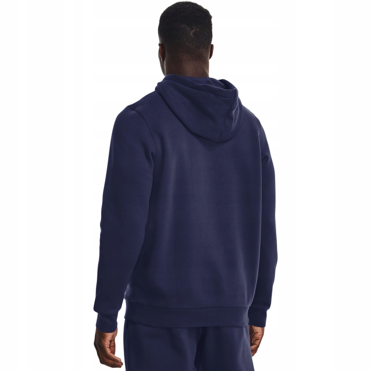 Under Armour Mikina Ua Essential Fleece Hoodie-NVY modrá