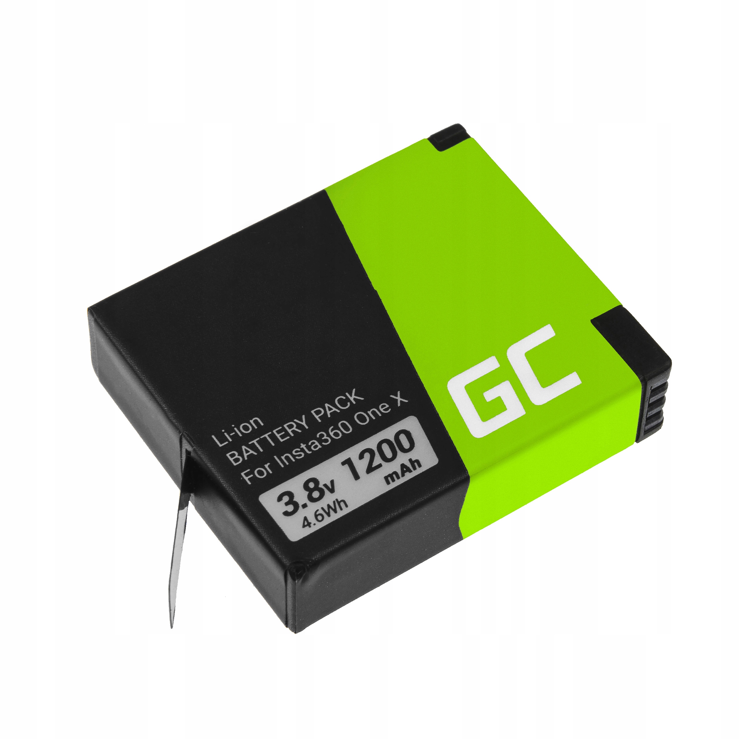 

Bateria Green Cell do Insta360 one x 3.8V 1200mAh