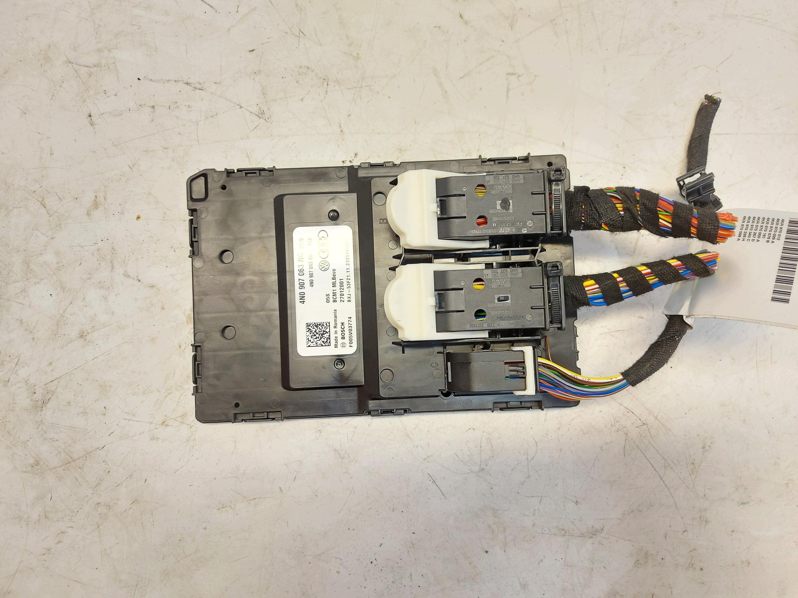 Audi Q8 E-TRON SportBack 4KE control unit comfort control unit wtyczki 4n0907063ng