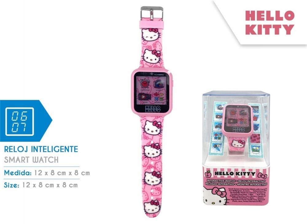 Chytré Hodinky 10 Funkcí Hello Kitty HK50129