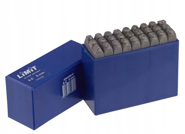 Znaczniki literowe A-Z 6mm STANDARD