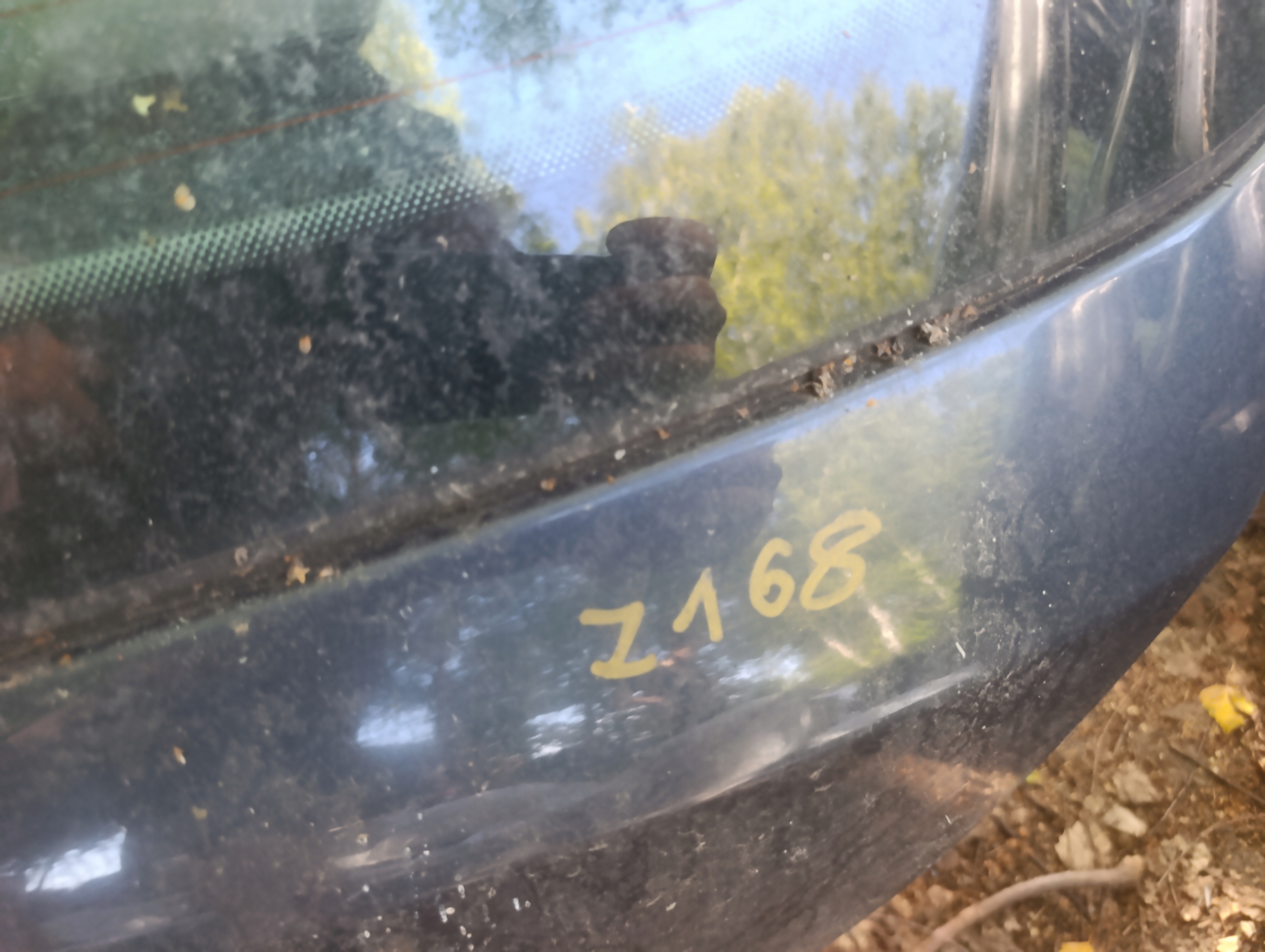 trunk door boot HB 5D opel astra h z168