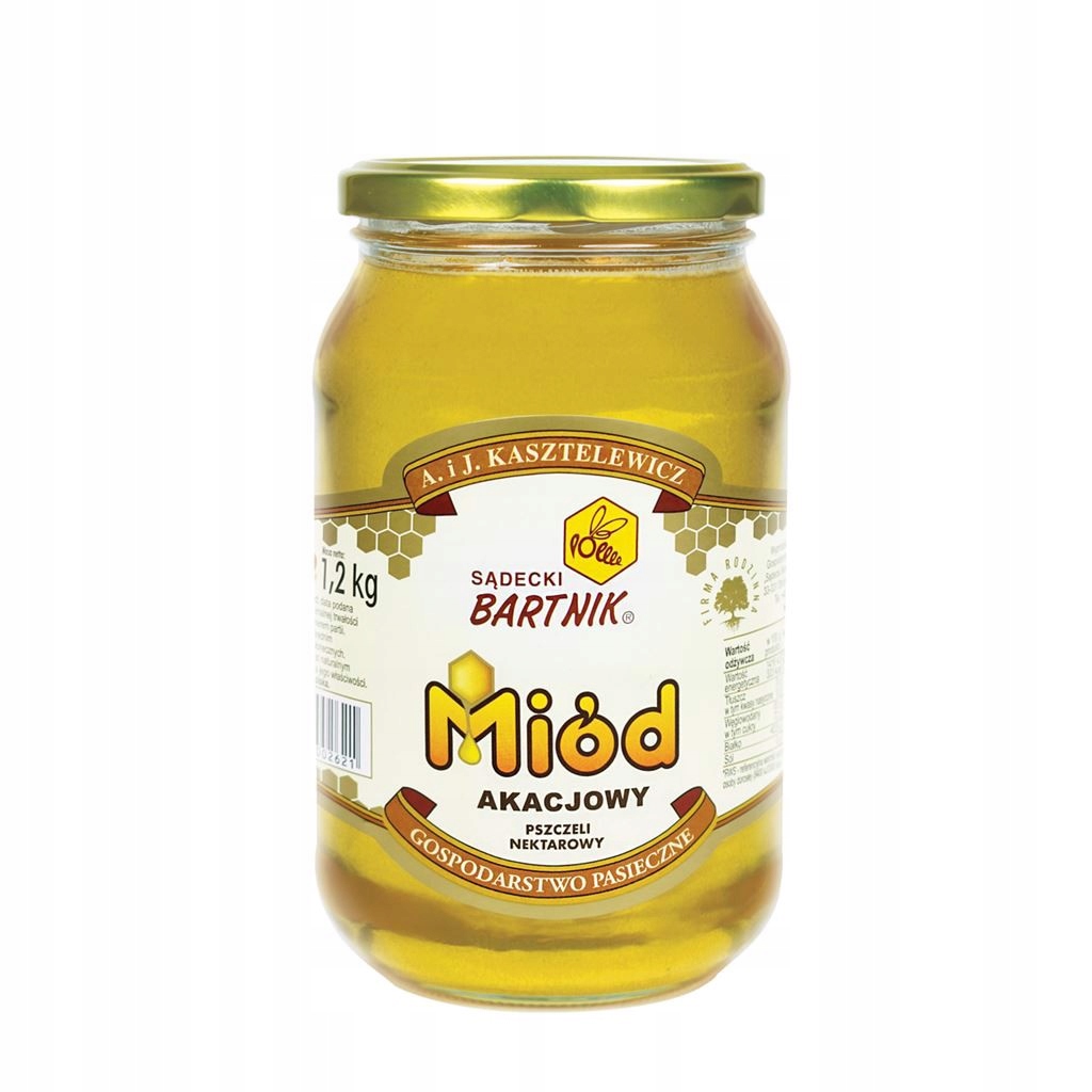 Levně Bartnik Akátový med 1,2 kg