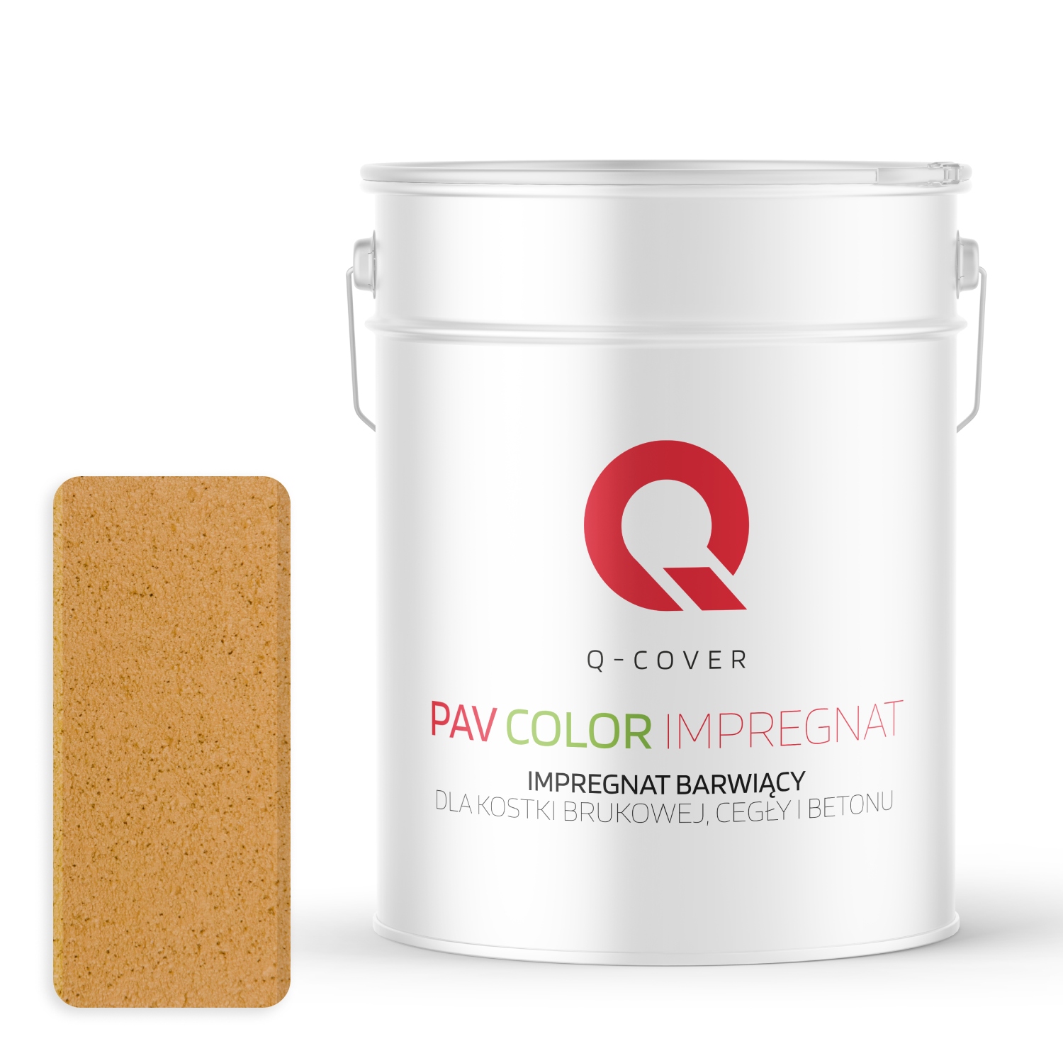 Barvící Impregnát Pro Dlažební Kostky Betonu, Medová Barva, Písková, 10 L
