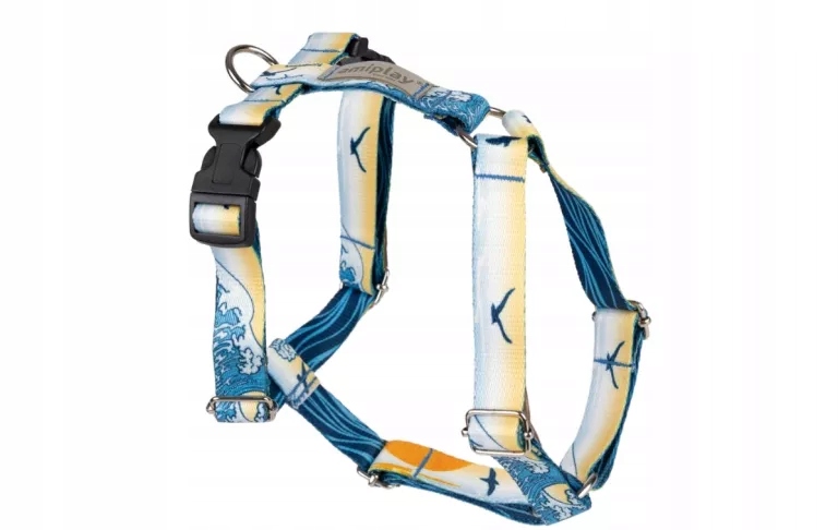 Amiplay Szelki Regulowane Guard Benature XL Waves