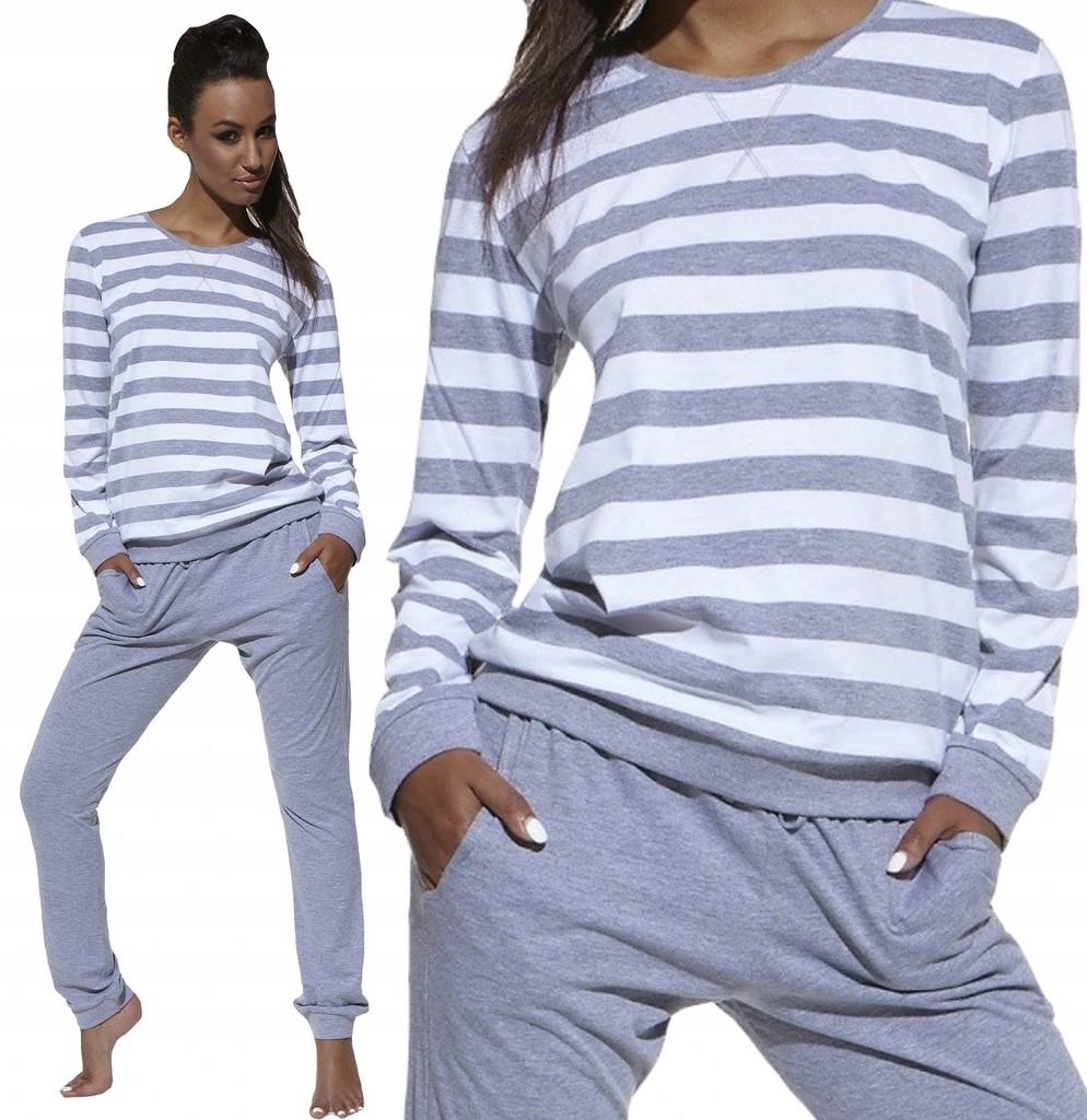 Dámské Bavlněné Pyžamo Cornette 634/30 Molly vel. XL