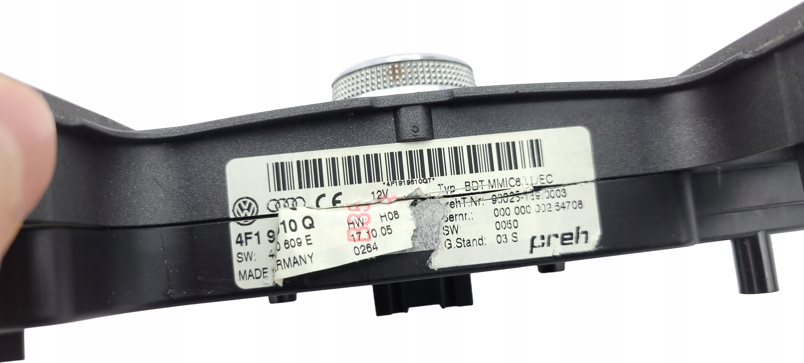 AUDI A6 C6 PANEL mitte RADIA der Navigation Gehäuse MMI 2G 4F1919610Q OPIS !!