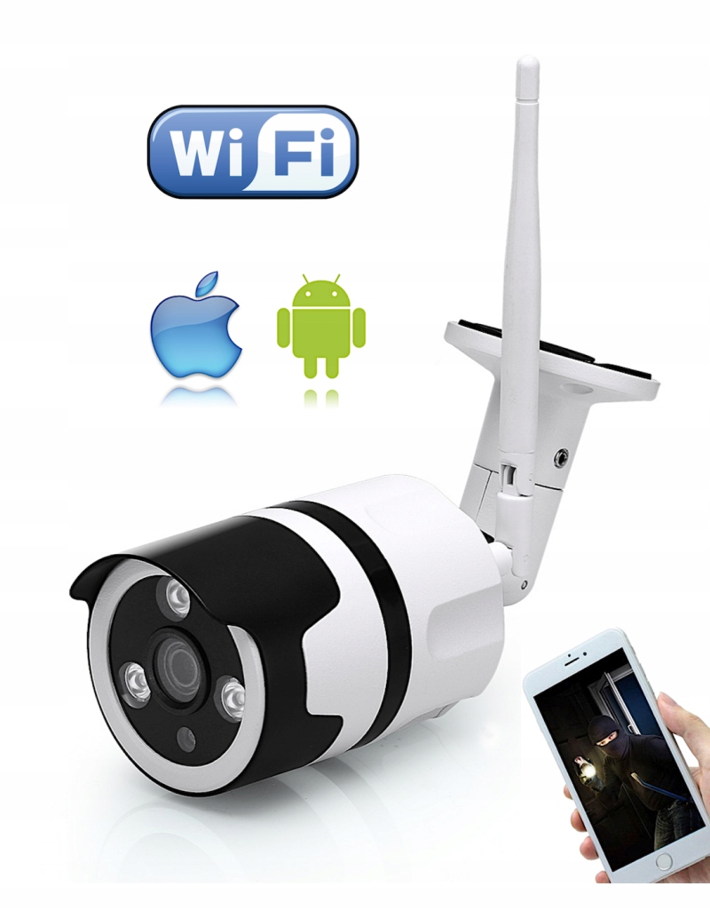 Venkovní Kamera Ip Monitoring 1080 Sd IP66 Ir