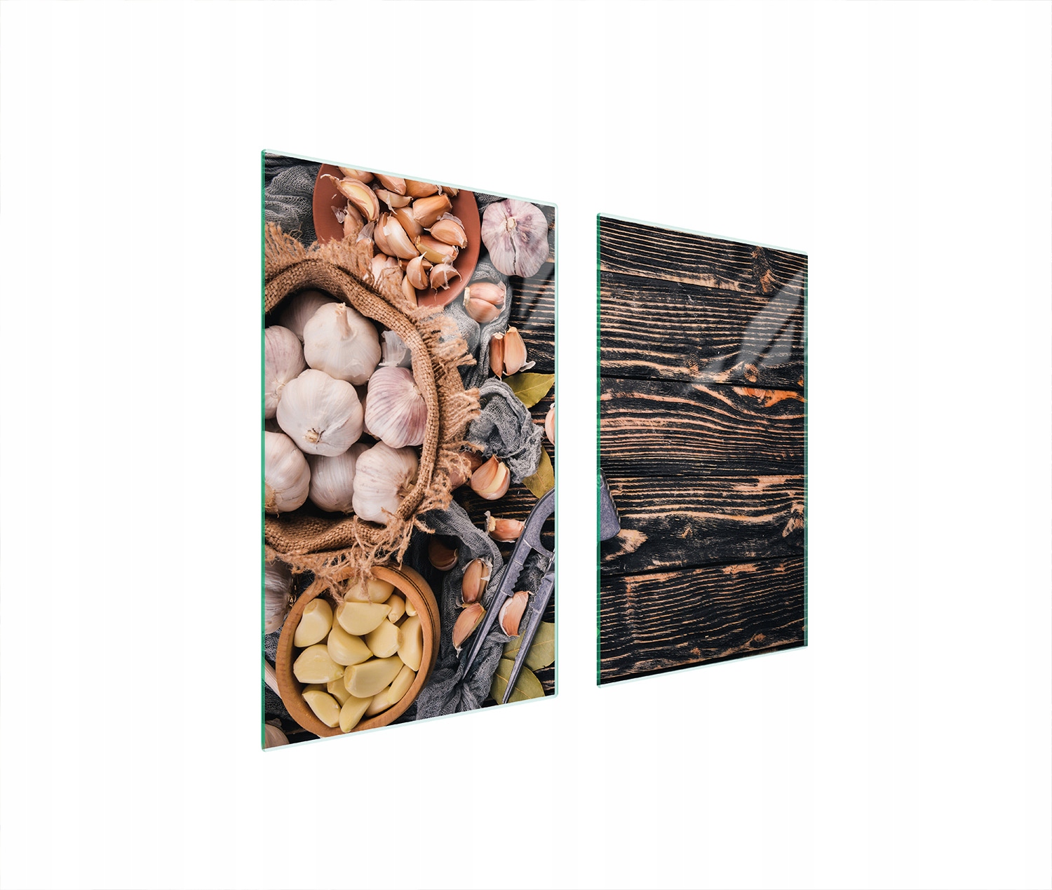 Skleněná Ochranná Deska Na Sporák 75x52 Jídlo Tvrzené Sklo