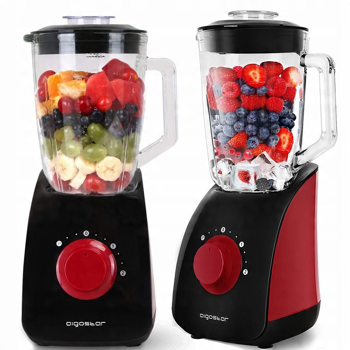 

Blender Kielichowy Szklany 1,5L Kruszy Lód Mikser