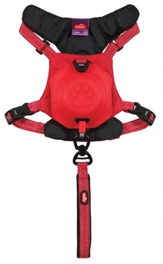 Levně Zolux Postroj s automatickým vodítkem Easyride Xs červený